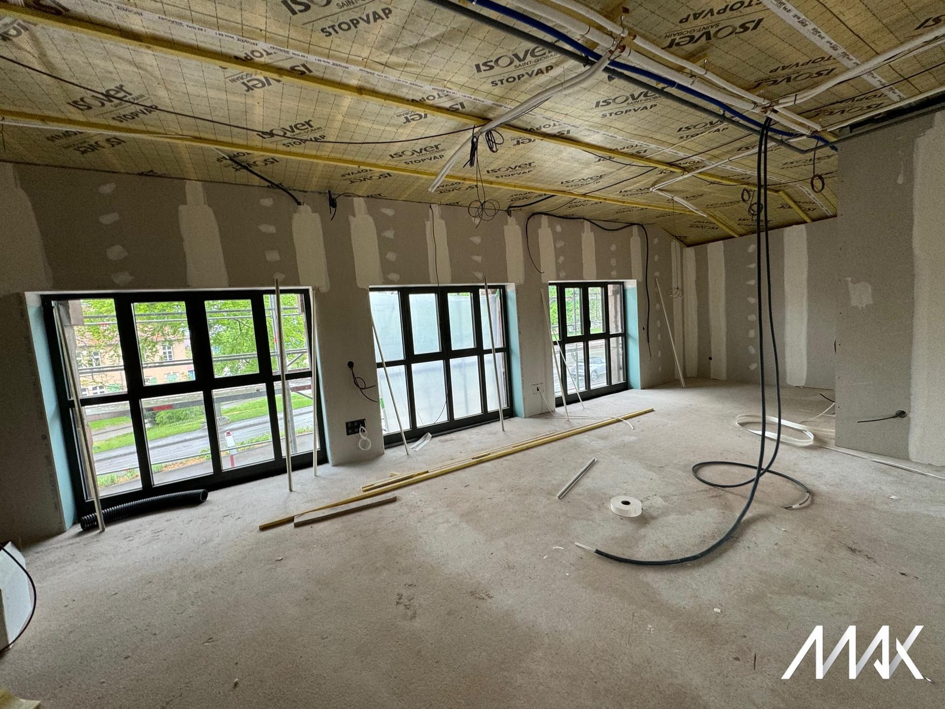 Chantier de rénovation intérieure