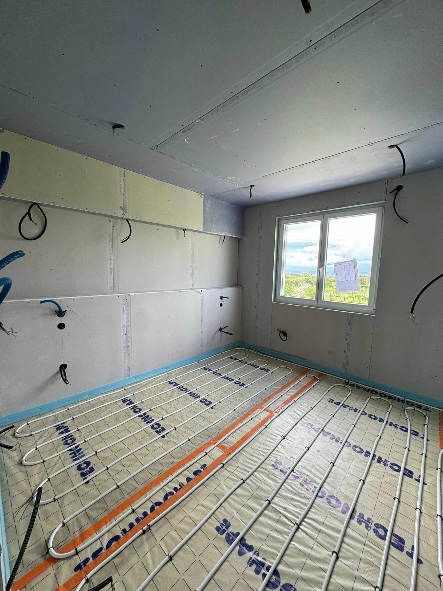 Travaux de plâtrerie réalisés par SASU Max à Montbéliard
